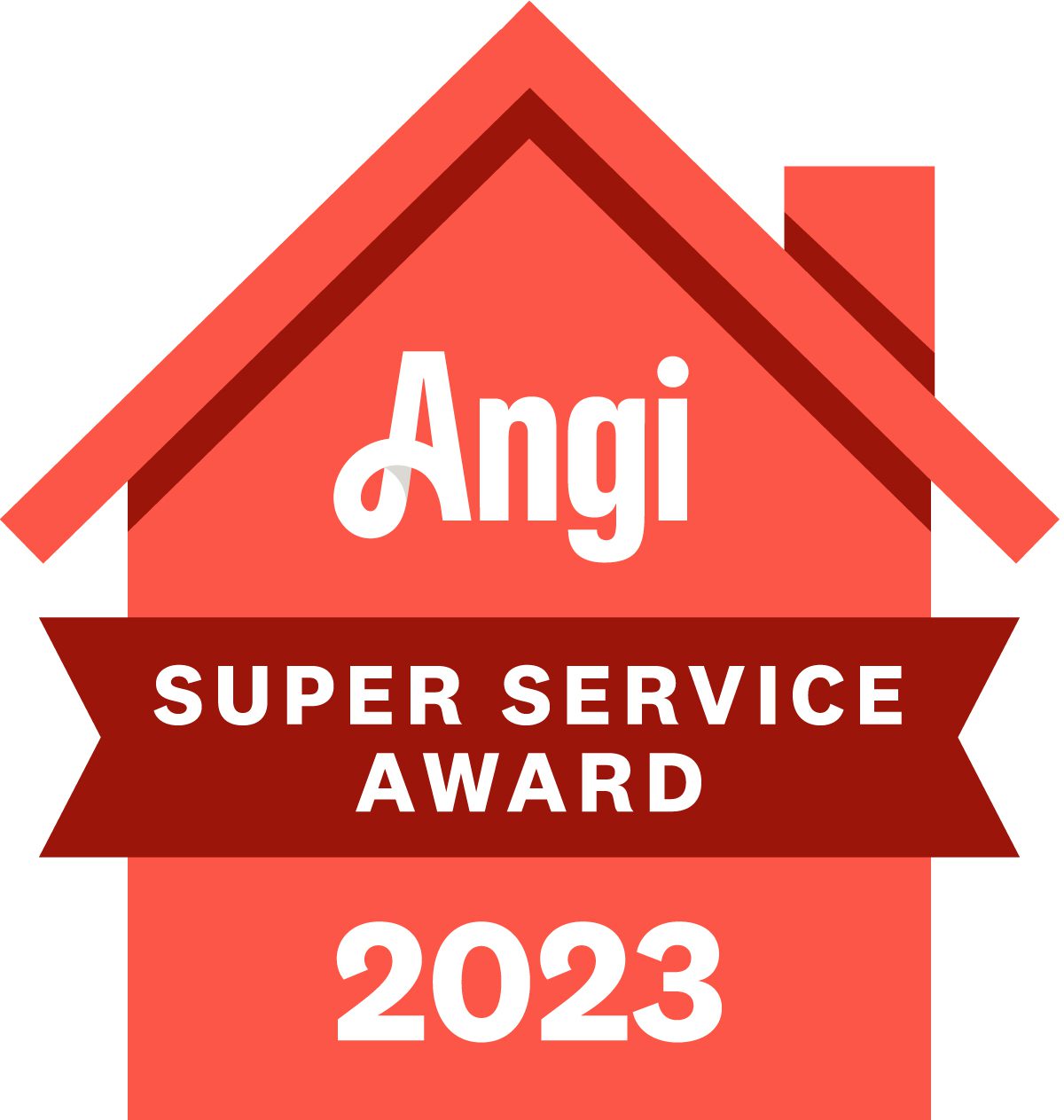 Angi 2023 Super Service Award.