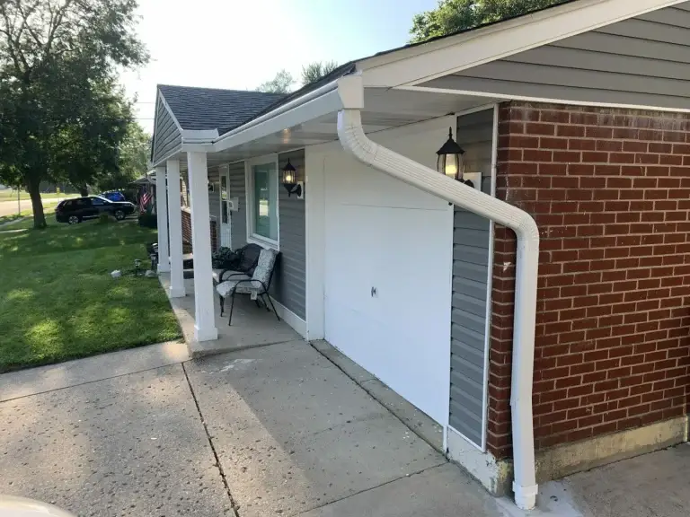 gutter to downspout connection