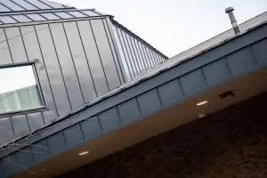 anthracite soffit and fascia on modern home